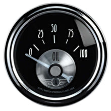 Load image into Gallery viewer, AUTOMETER 2028 2-1/16 B/D Oil Pressure Gauge 0-100psi