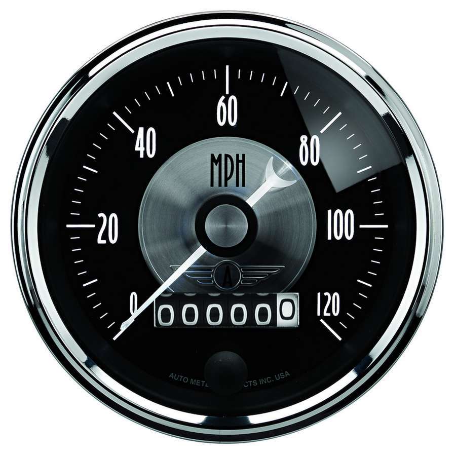 AUTOMETER 2088 3-3/8 Speedometer Gauge 120mph Elec Programmable