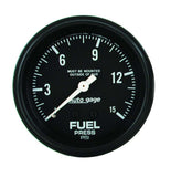 AUTOMETER 2311 0-15 Fuel Pressure A/Gag