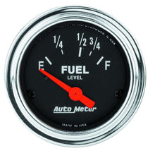 Load image into Gallery viewer, AUTOMETER 2518 2-1/16in Fuel Level Gauge