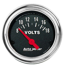 Load image into Gallery viewer, AUTOMETER 2592 8-18V Voltmeter Gauge