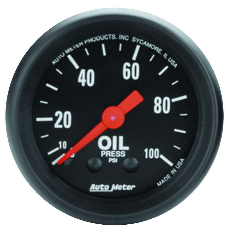 AUTOMETER 2604 2-1/16 in Oil Pressure Gauge