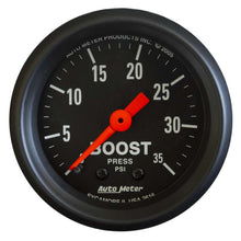 Load image into Gallery viewer, AUTOMETER 2616 2-1/16in Z-Series Boost Gauge 0-35psi