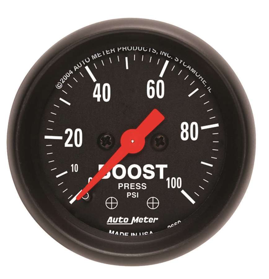 AUTOMETER 2618 2-1/16in Z/S Boost Gauge - 0-100psi