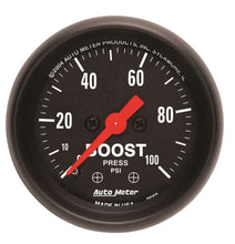 Load image into Gallery viewer, AUTOMETER 2618 2-1/16in Z/S Boost Gauge - 0-100psi