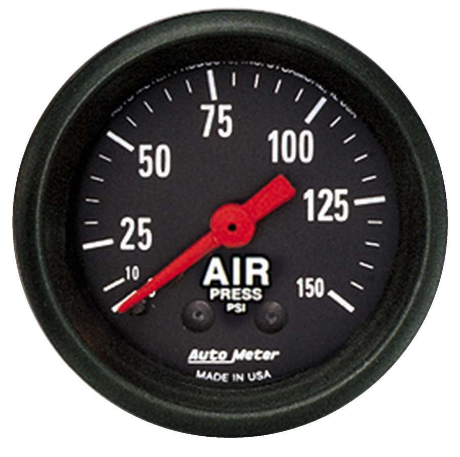 AUTOMETER 2620 2-1/16in Z-Series Air Pressure Gauge 0-150psi