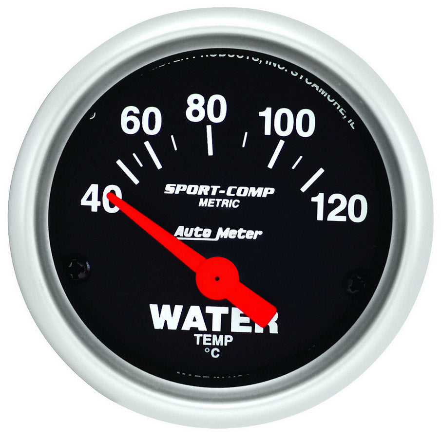 AUTOMETER 3337-M 2-1/16 Mini Sport Comp Water Temp Gauge -Metric