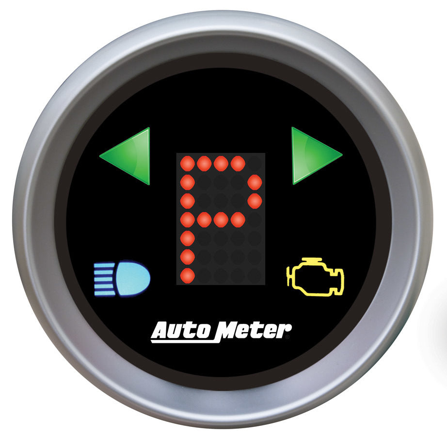 AUTOMETER 3359 2-1/16 Gauge PRNDL+ Black Face