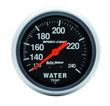 Load image into Gallery viewer, AUTOMETER 3433 120-240 Water Temp Gauge