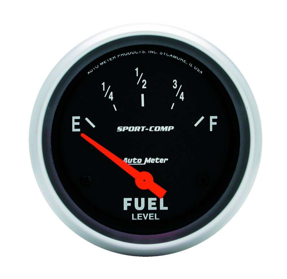 AUTOMETER 3517 2-5/8in Sport Comp. Fuel Level Gauge