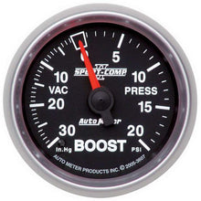 Load image into Gallery viewer, AUTOMETER 3607 2-1/16in S/C II Boost Gauge 30inhg/20psi