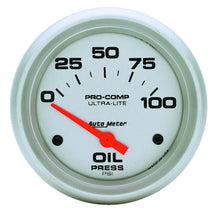 Load image into Gallery viewer, AUTOMETER 4427 Ultra-Lite Oil Pressure