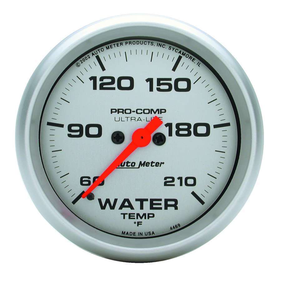 AUTOMETER 4469 Ultra Lite 2-5/8in Water Temp 60-210 Electric