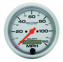 Load image into Gallery viewer, AUTOMETER 4487 3-3/8in Ultra-Lite Elec. 120MPH Speedometer