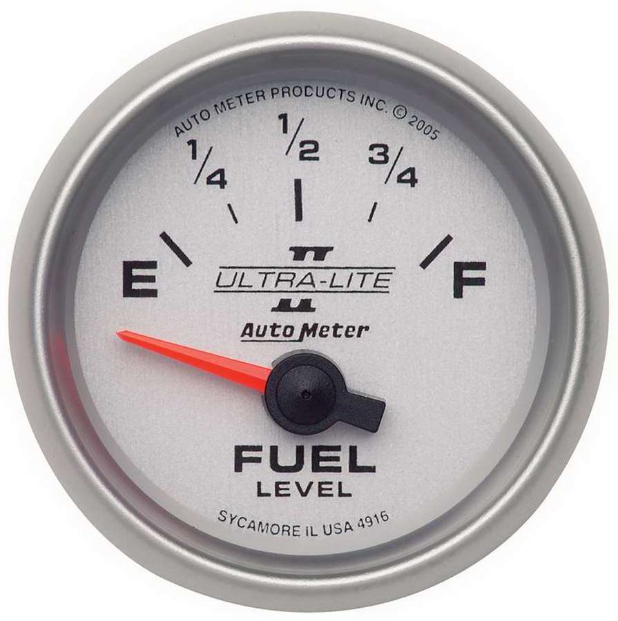 AUTOMETER 4916 2-1/16in U/L II Fuel Level Gauge 240-33ohms