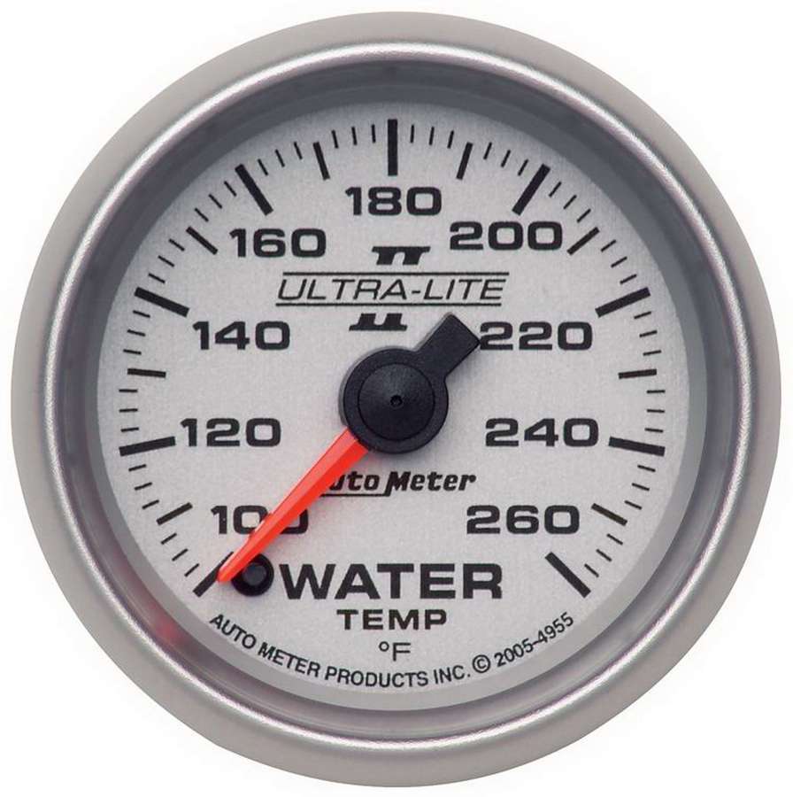 AUTOMETER 4955 2-1/16in U/L II Water Temp. Gauge 100-260