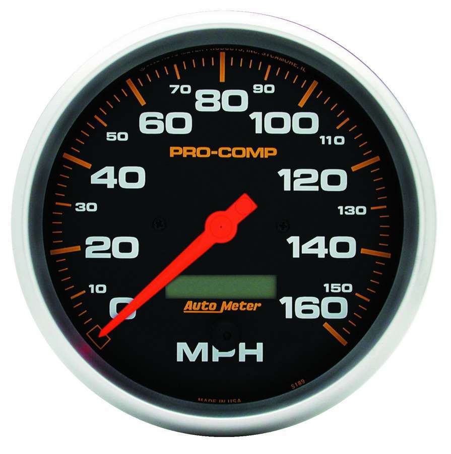 AUTOMETER 5189 5in P/C Electric Speedo 0-160MPH