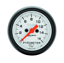 Load image into Gallery viewer, AUTOMETER 5744 2-1/16in Phantom EGT Pyrometer Kit 0-1600