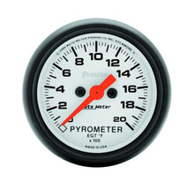 Load image into Gallery viewer, AUTOMETER 5745 2-1/16in Phantom 2000 Degree Pyrometer