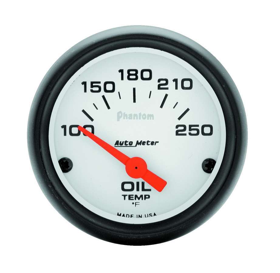 AUTOMETER 5747 Phantom 2 1/16in Oil Temp. 100-250 Elec.