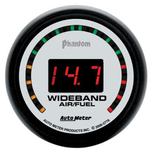 Load image into Gallery viewer, AUTOMETER 5779 2-1/16 Phantom Air/Fuel Ratio Wideband Gauge