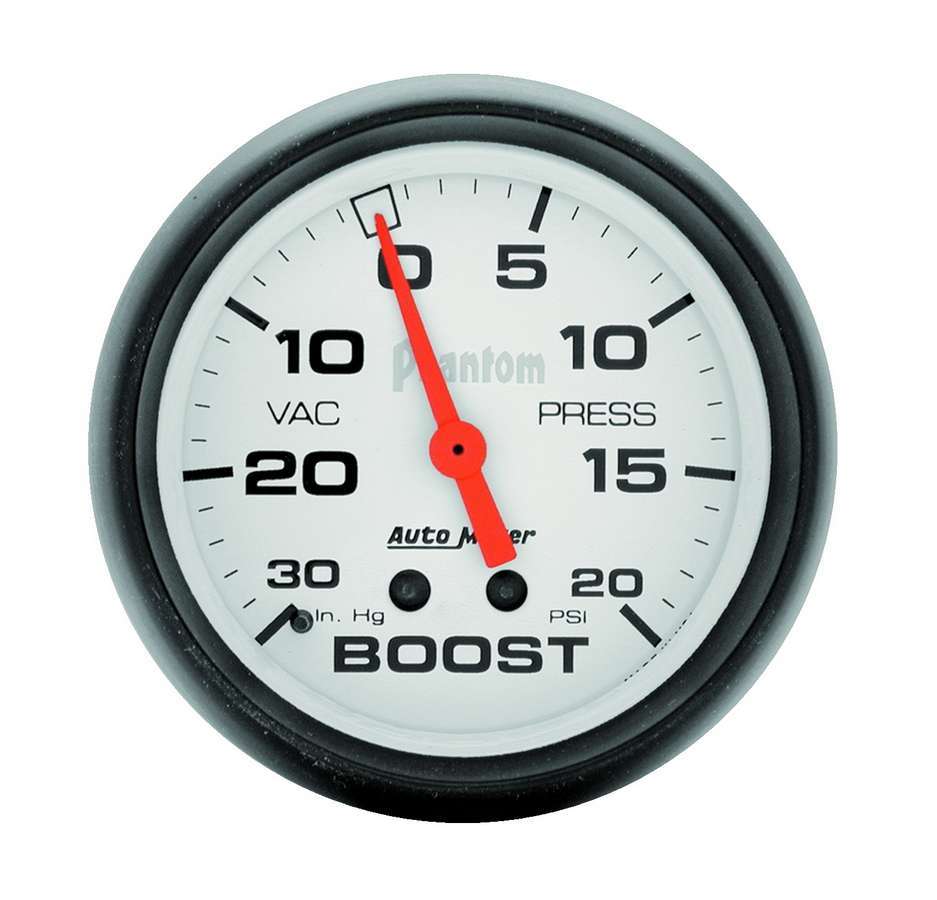 AUTOMETER 5801 2-5/8in Phantom Boost Gauge 20psi