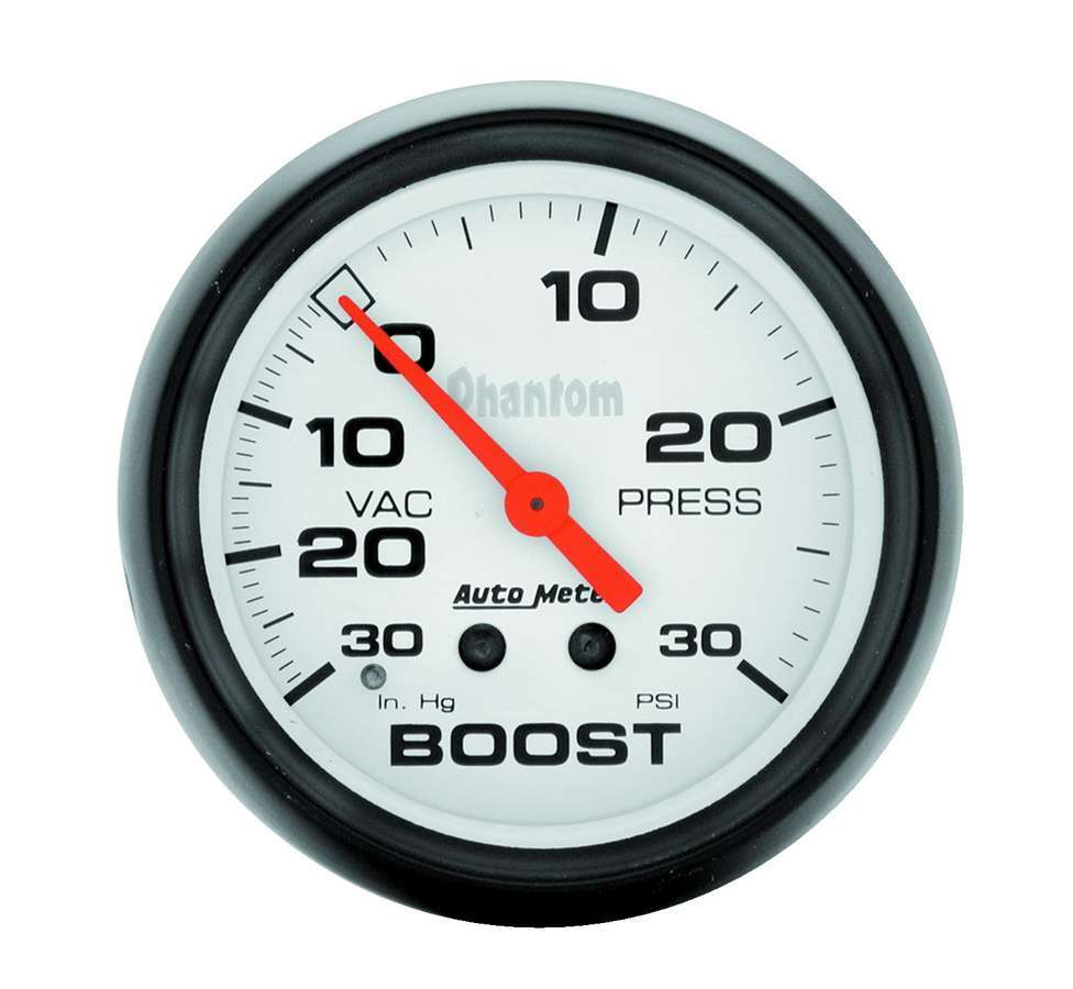 AUTOMETER 5803 2-5/8in Phantom Boost Gauge 30psi