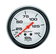 Load image into Gallery viewer, AUTOMETER 5823 2-5/8in Phantom Oil Pressure Gauge 0-150psi