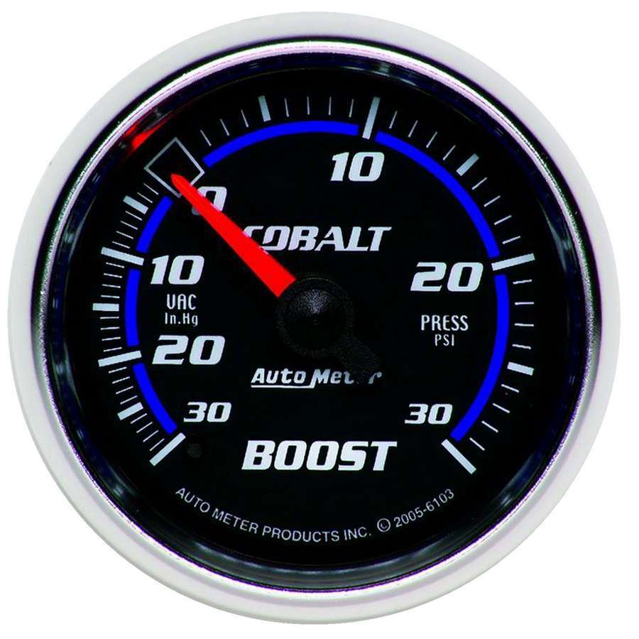 AUTOMETER 6103 2-1/16in C/S Boost/Vac Gauge 30in Hg/30psi