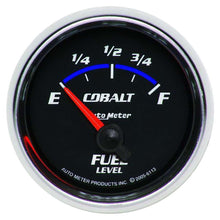 Load image into Gallery viewer, AUTOMETER 6113 2-1/16in C/S Fuel Level Gauge 0-90ohms