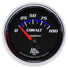 Load image into Gallery viewer, AUTOMETER 6127 2-1/16in C/S Oil Pressure Gauge 0-100psi