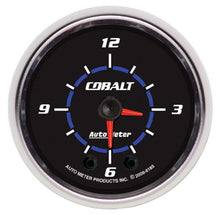 Load image into Gallery viewer, AUTOMETER 6185 2-1/16 Cobalt Hi-Def Clock