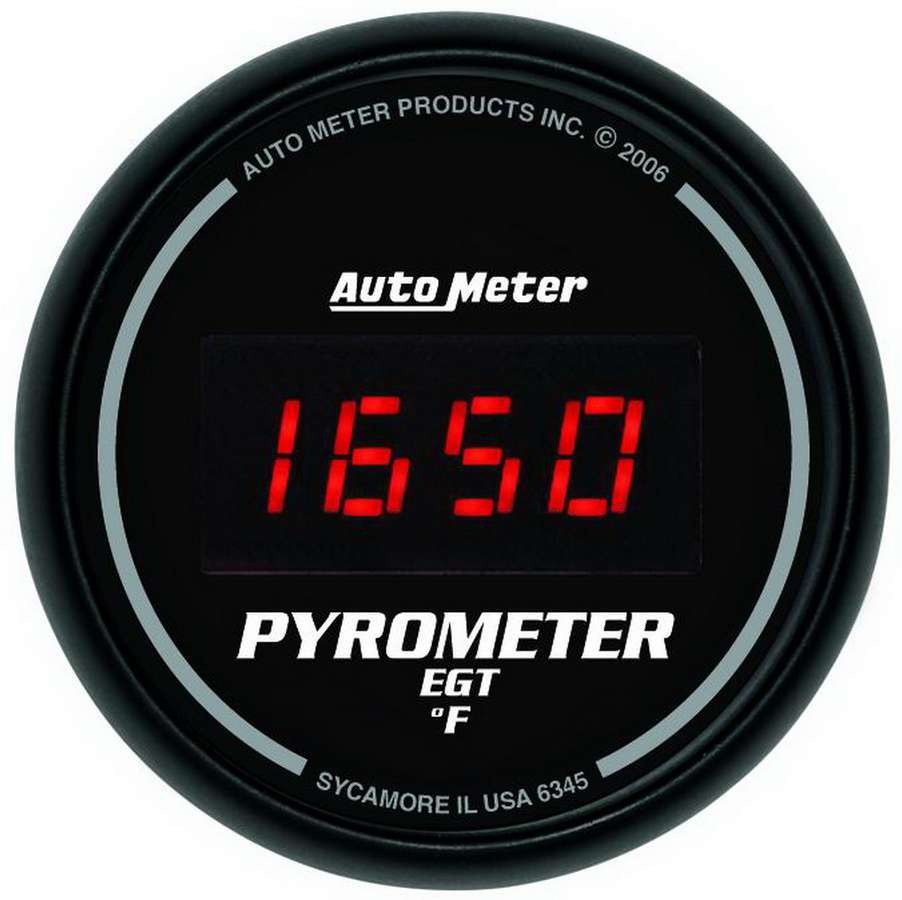 AUTOMETER 6345 2-1/16in DG/B Pyrometer/ EGT Gauge