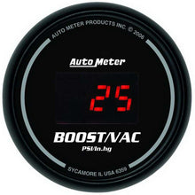 Load image into Gallery viewer, AUTOMETER 6359 2-1/16in DG/B Vacuum/ Boost Gauge