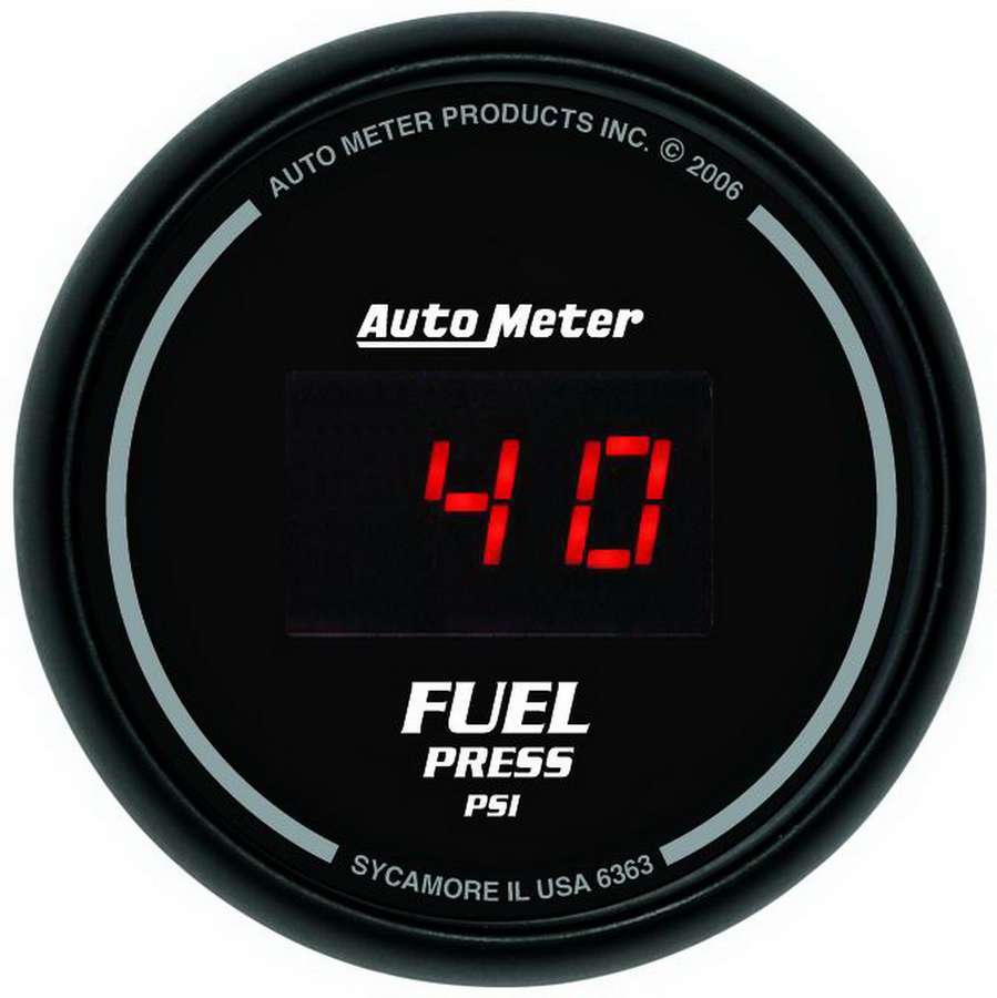 AUTOMETER 6363 2-1/16in DG/B Fuel Pressure Gauge