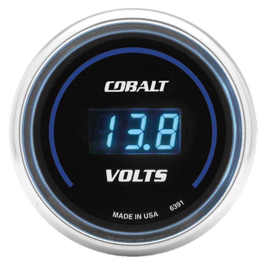 AUTOMETER 6391 2-1/16in C/S Digital Voltmeter Gauge 8-18 Vol