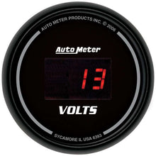 Load image into Gallery viewer, AUTOMETER 6393 2-1/16in DG/B Voltmeter Gauge