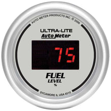Load image into Gallery viewer, AUTOMETER 6510 2-1/16in DG/S Fuel Level Gauge