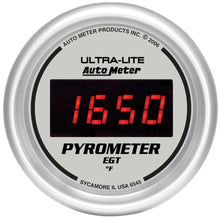 Load image into Gallery viewer, AUTOMETER 6545 2-1/16in DG/S Pyrometer/ EGT Gauge