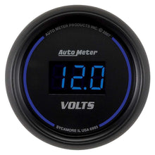 Load image into Gallery viewer, AUTOMETER 6993 2-1/16 Cobalt Voltmeter Gauge