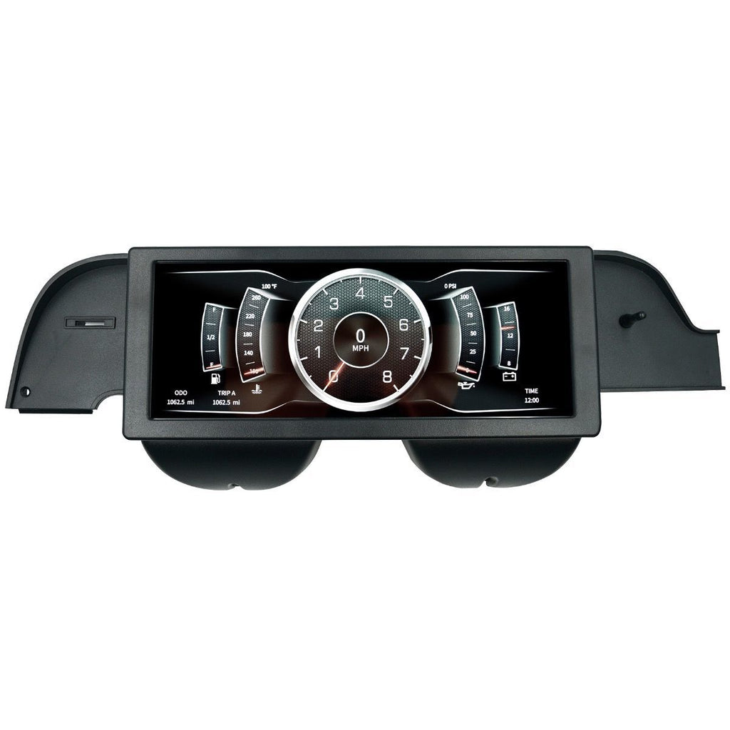 AUTOMETER 7011 Invision LCD Dash Kit - 67-68 Mustang Direct Fit