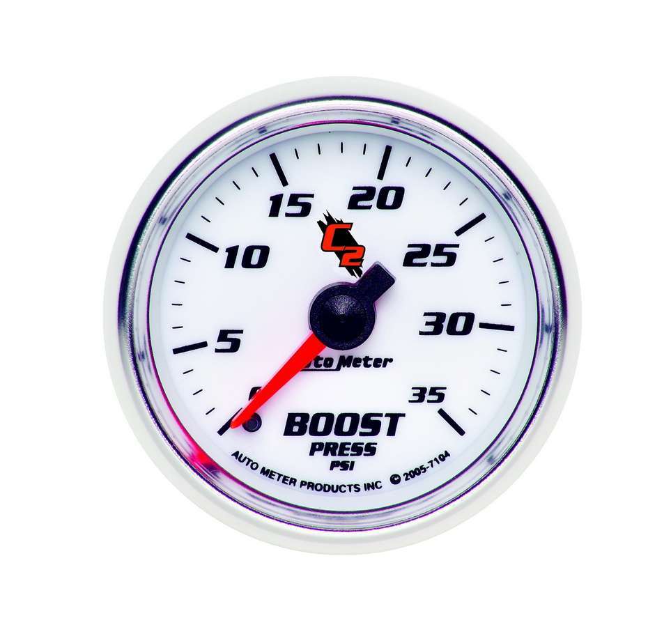 AUTOMETER 7104 2-1/16in C2/S Boost Gauge 0-35 psi