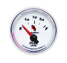 Load image into Gallery viewer, AUTOMETER 7113 2-1/16in C2/S Fuel Level Gauge 0-90ohms