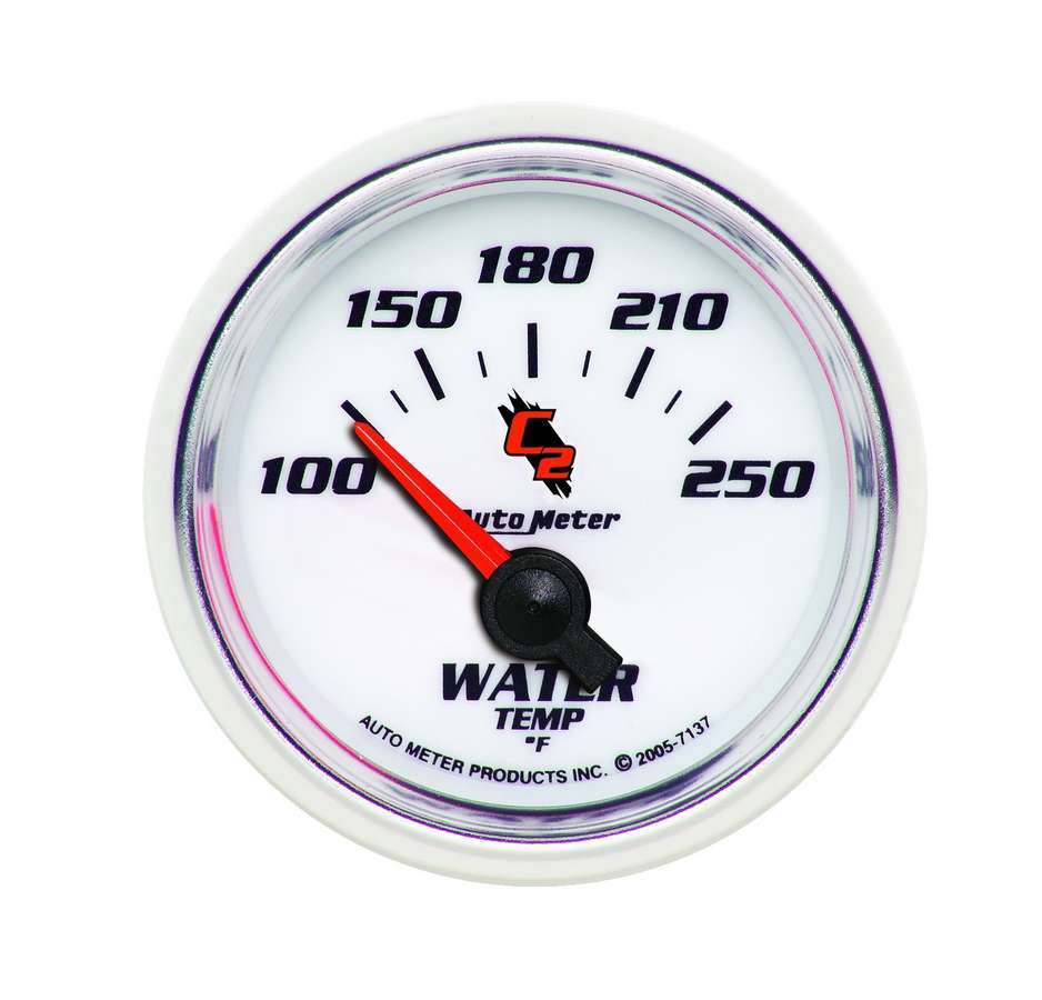 AUTOMETER 7137 2-1/16in C2/S Water Temp Gauge 100-250