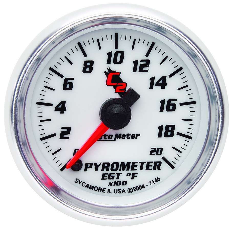 AUTOMETER 7145 2-1/16in C2/S 2000 Degree Pyrometer