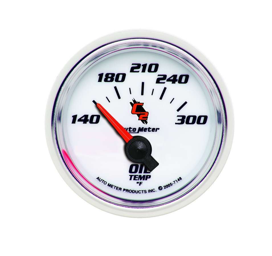 AUTOMETER 7148 2-1/16in C2/S Oil Temp Gauge 140-300