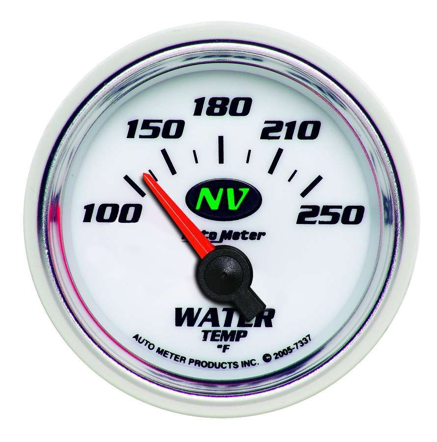 AUTOMETER 7337 2-1/16in NV/S Water Temp Gauge 100-250