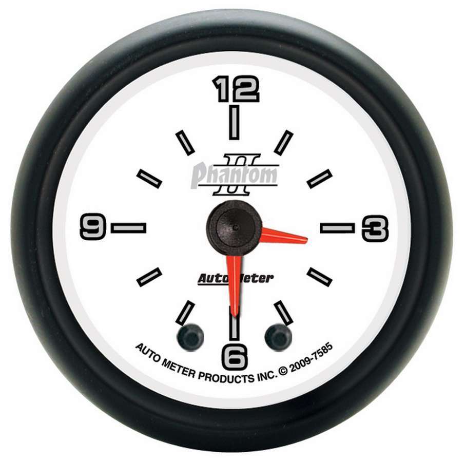 AUTOMETER 7585 2-1/16 Phantom II Hi-Def Clock