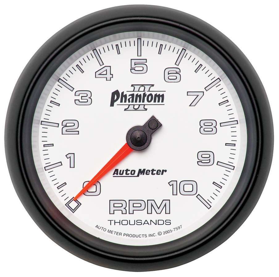 AUTOMETER 7597 3-3/8in P/S II In-Dash Tach