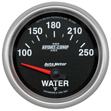 Load image into Gallery viewer, AUTOMETER 7637 S/C II Water Temp Gauge 2-5/8 100-250F Electric